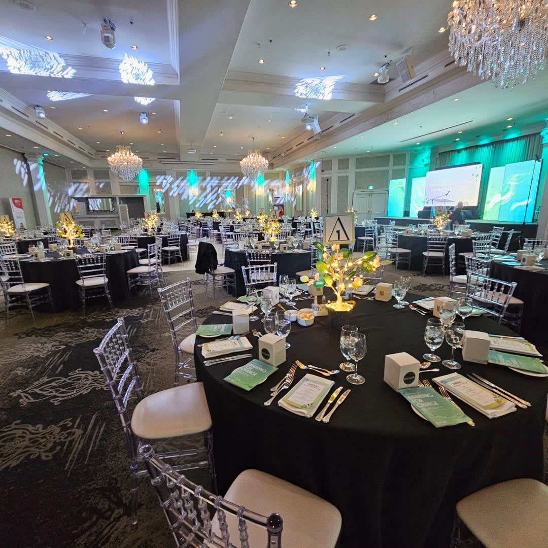 Table at Branding for Change event
